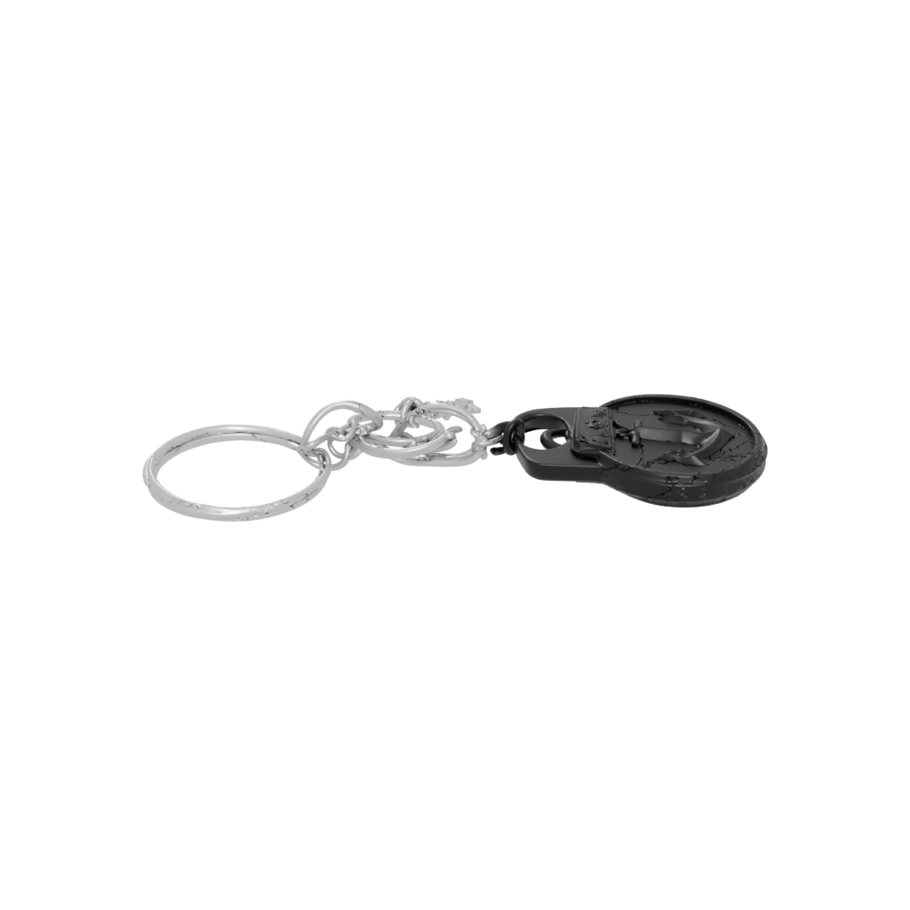 Obsidian 3D Anchor Charm