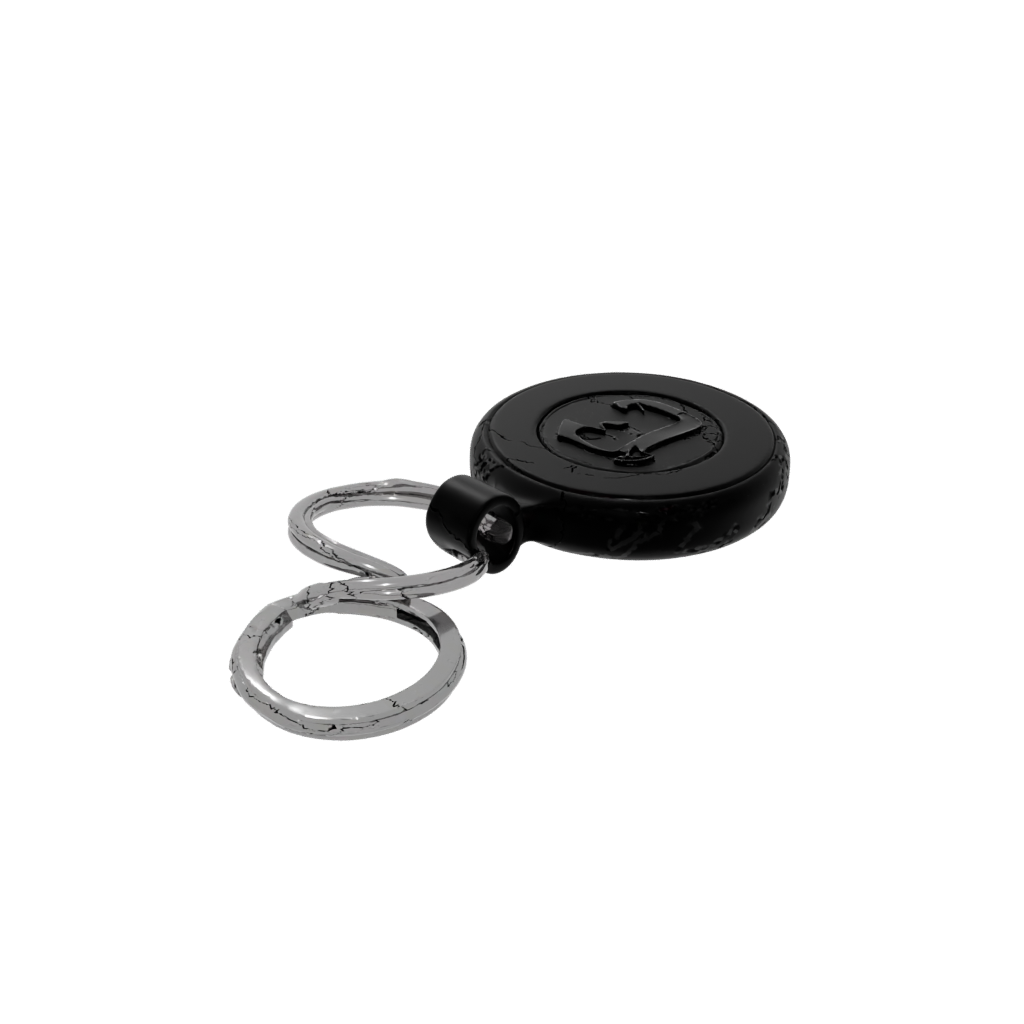 Obsidian 3D Monogram Initial E