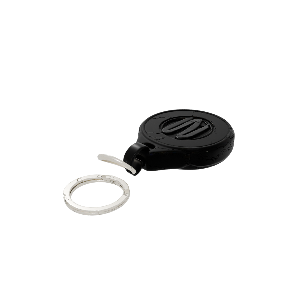 Obsidian 3D Monogram Initial N