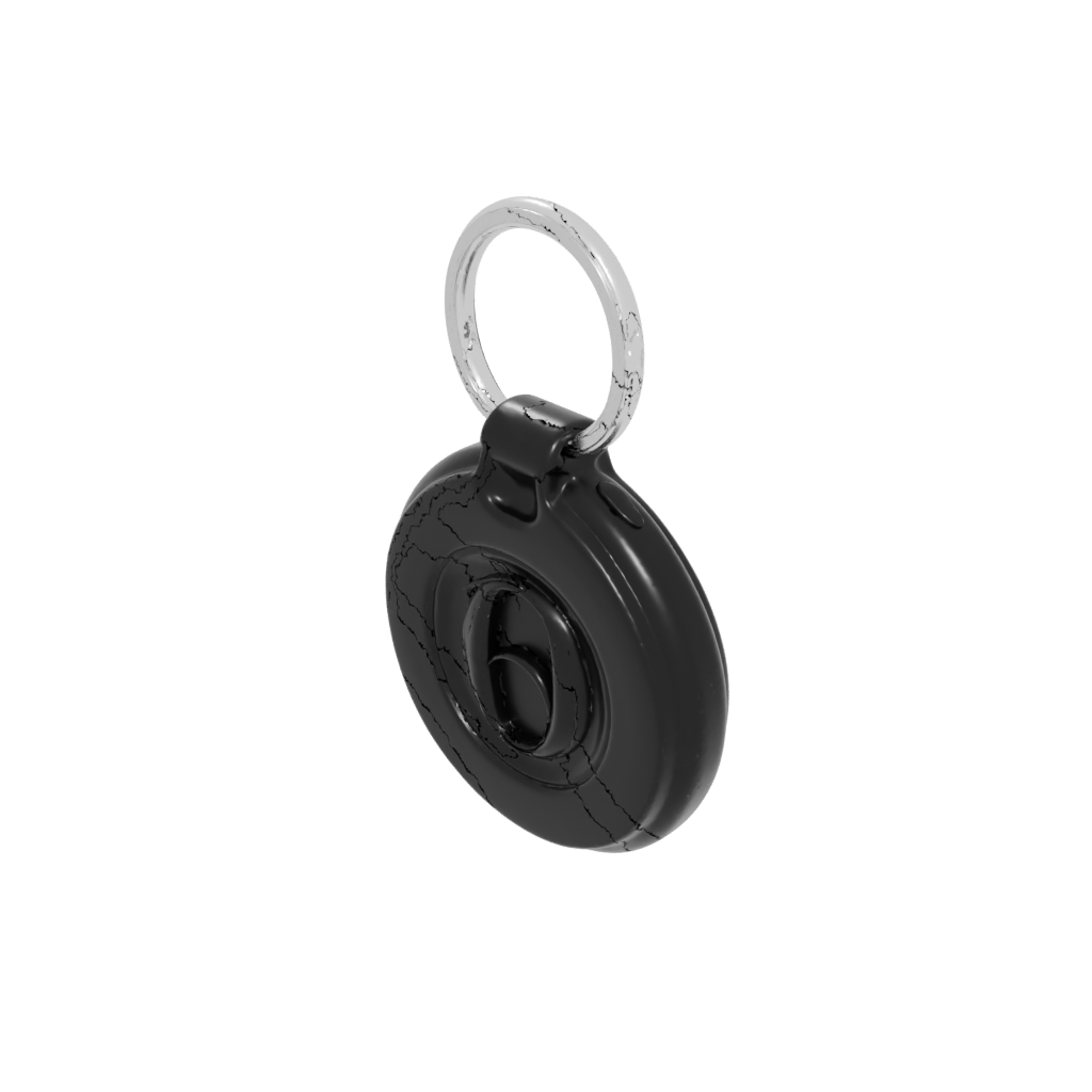 Obsidian 3D Monogram Initial O