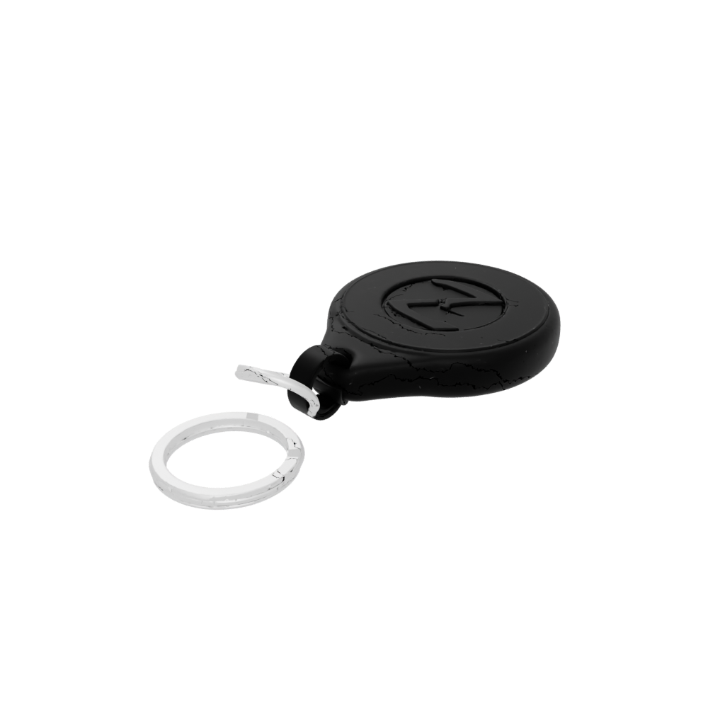 Obsidian 3D Monogram Initial Z