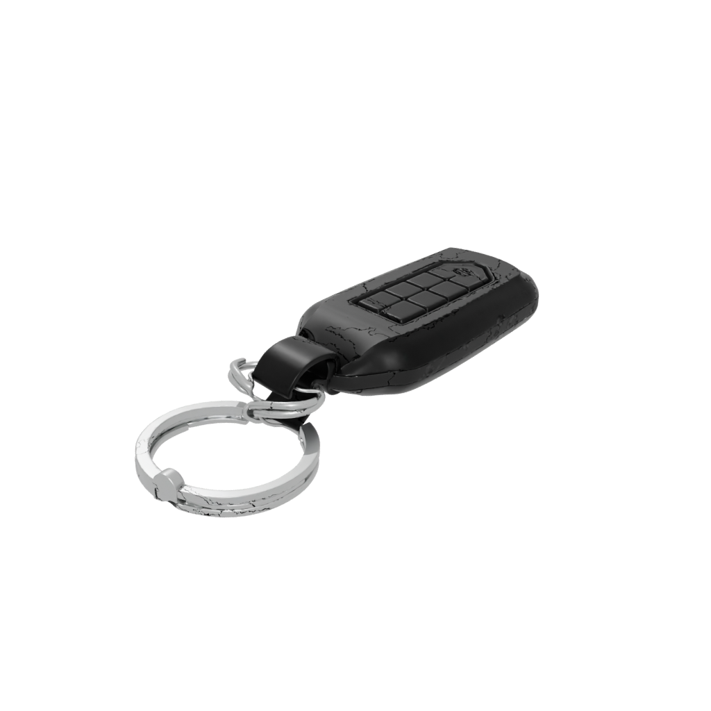 Obsidian 3D Whistle Keyfob