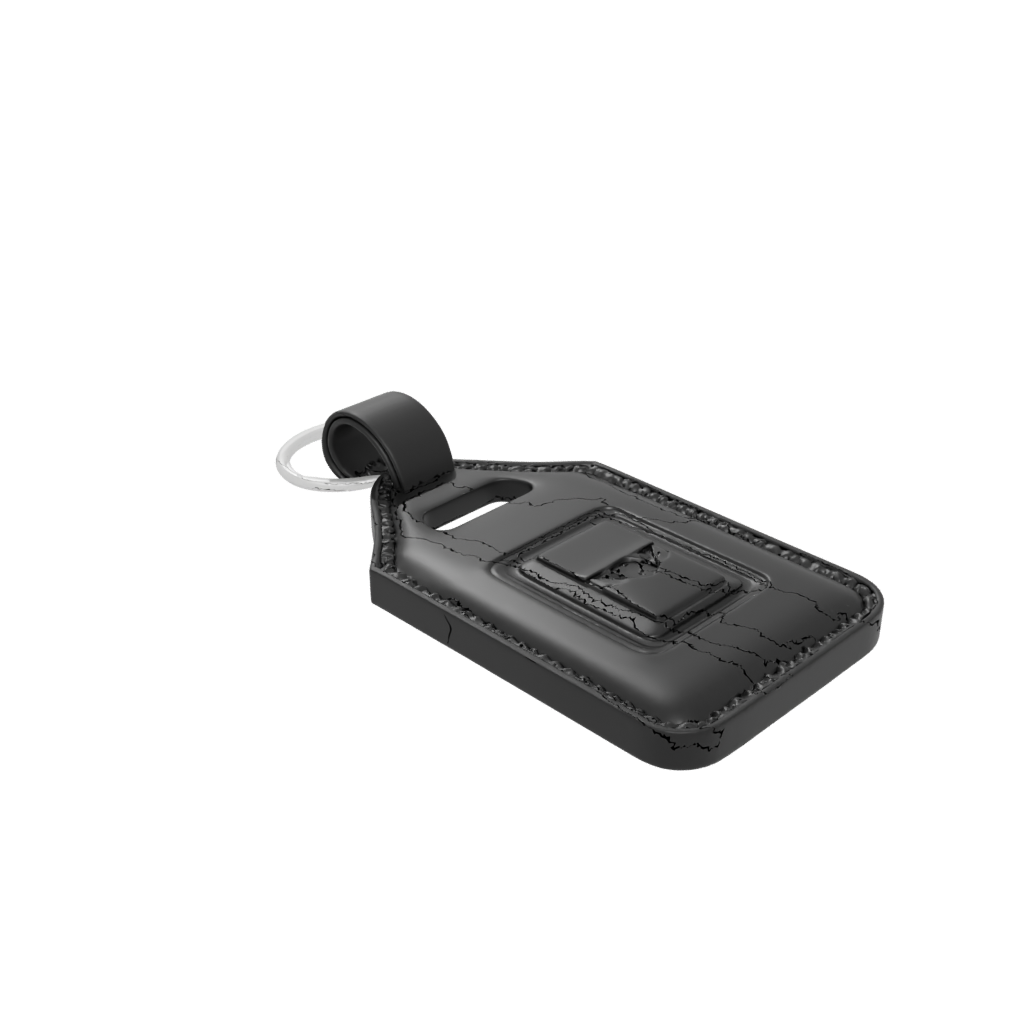 Obsidian Bottle Opener Tag