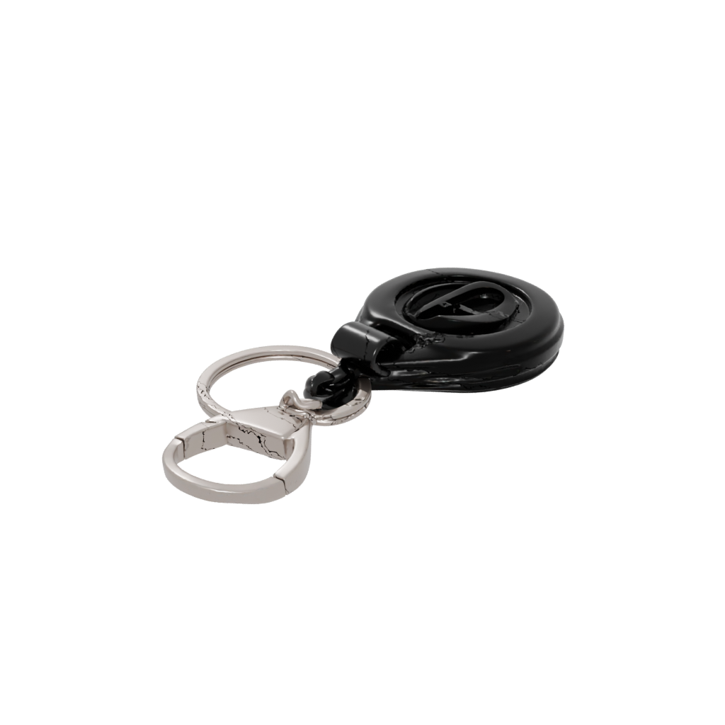 Obsidian Monogram Initial O