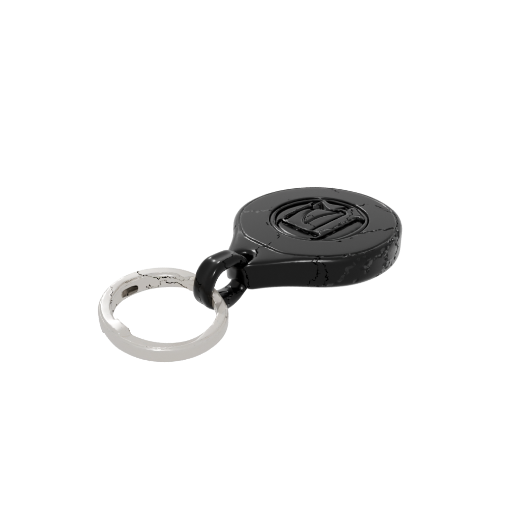 Obsidian Monogram Initial P