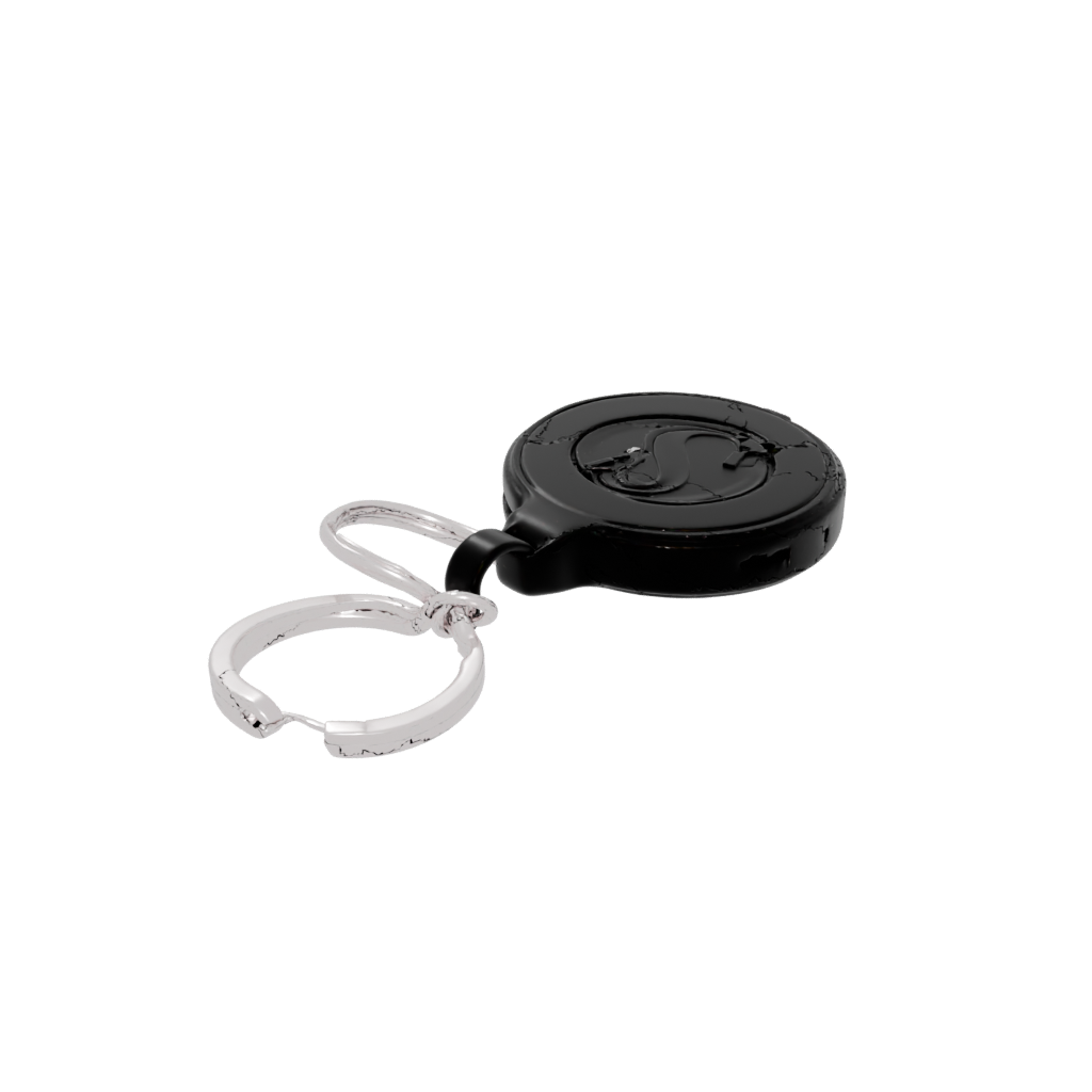 Obsidian Monogram Initial S