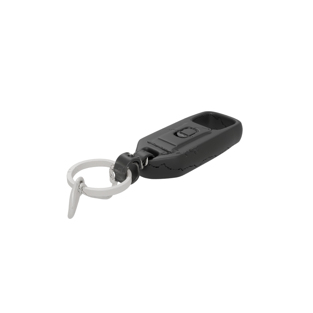 Obsidian Layered Carabiner Clip