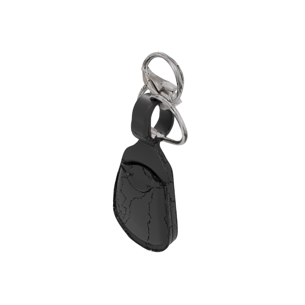 Obsidian Outline Bottle Opener Tag