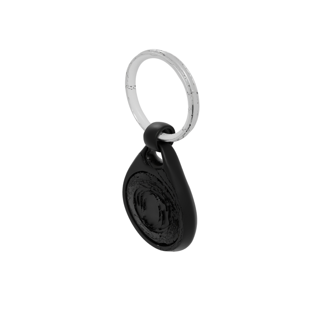Obsidian Outline Monogram Initial O