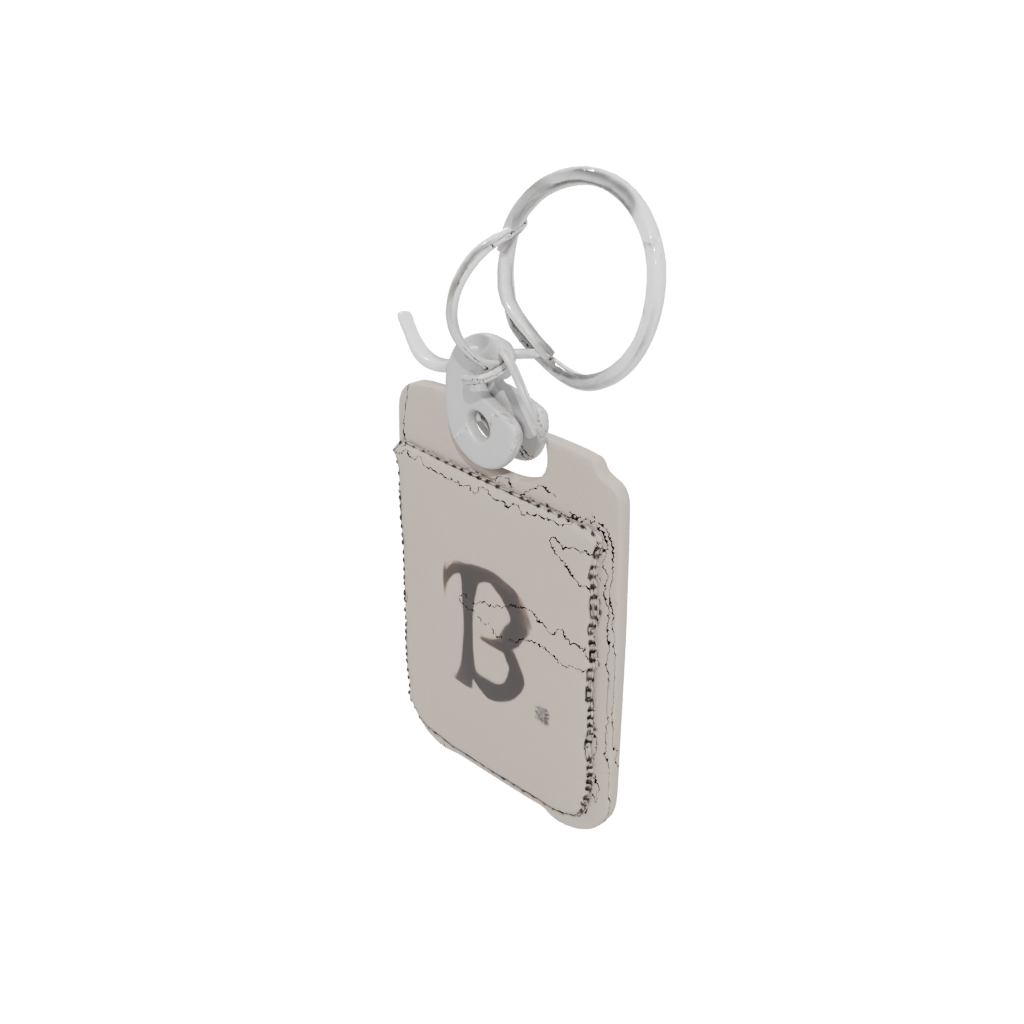 Outline Monogram Initial B