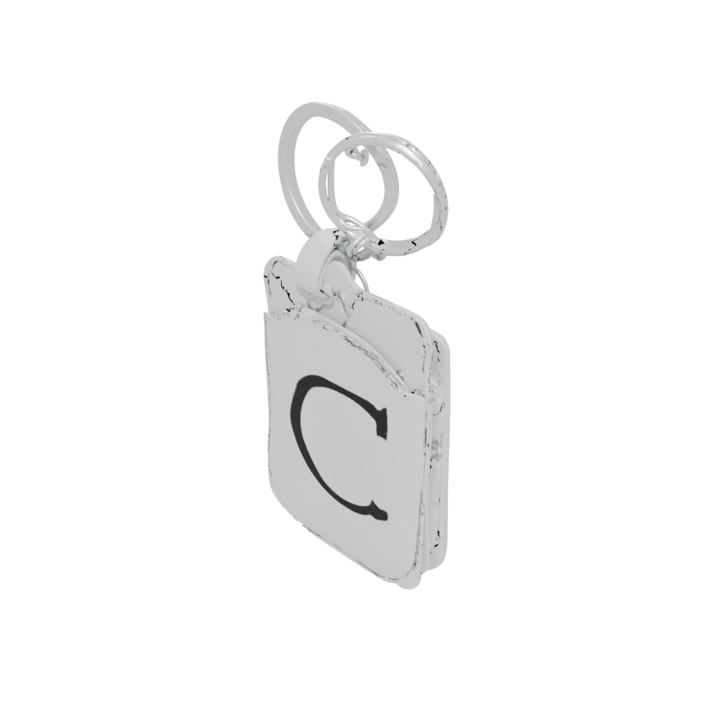 Outline Monogram Initial C