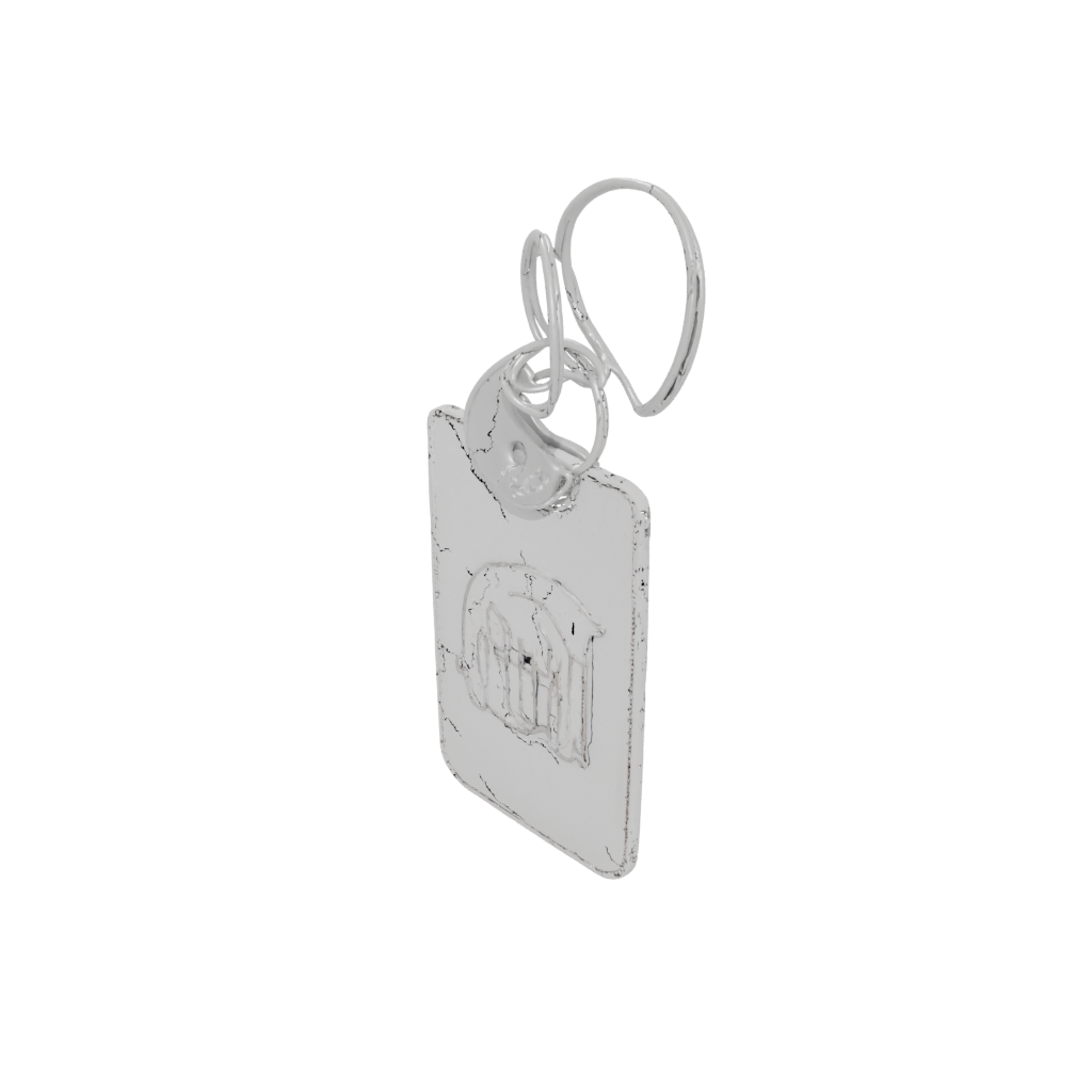 Outline Monogram Initial E
