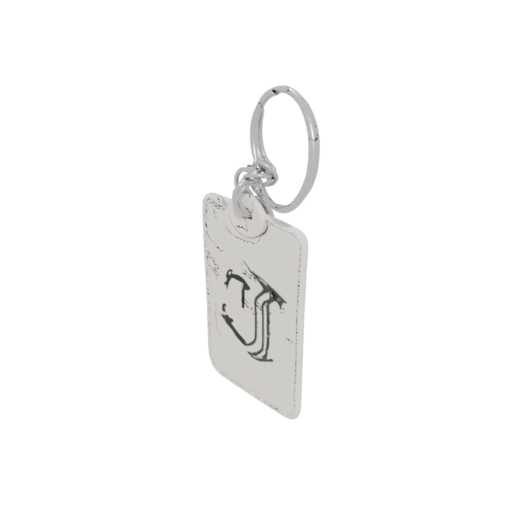 Outline Monogram Initial J