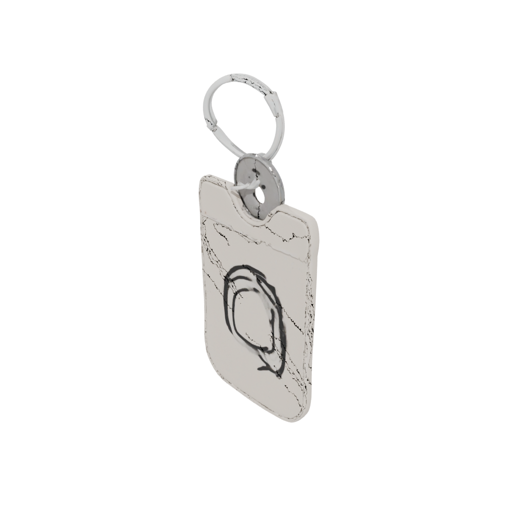 Outline Monogram Initial O
