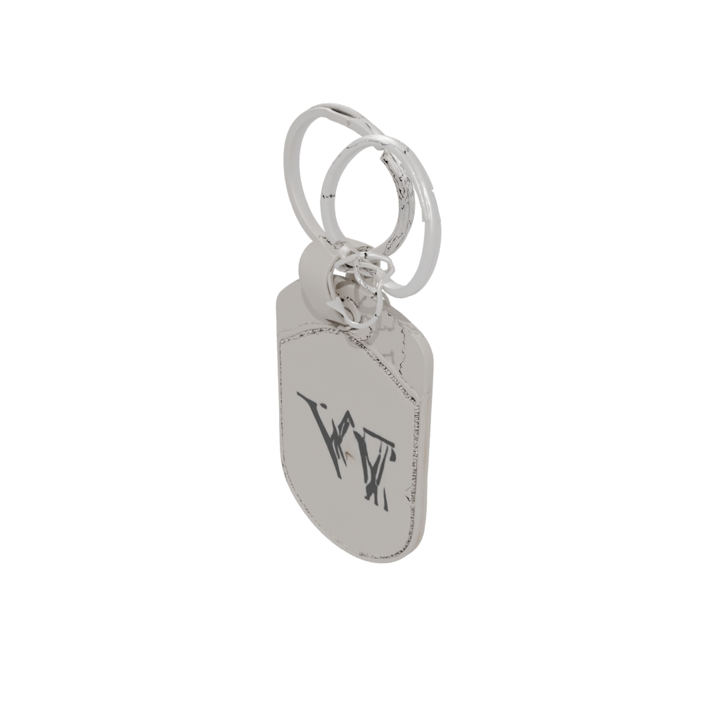 Outline Monogram Initial W