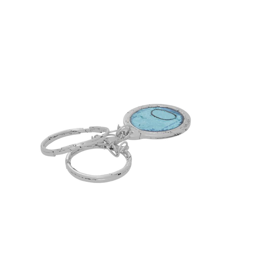 Outline Paw Print Charm