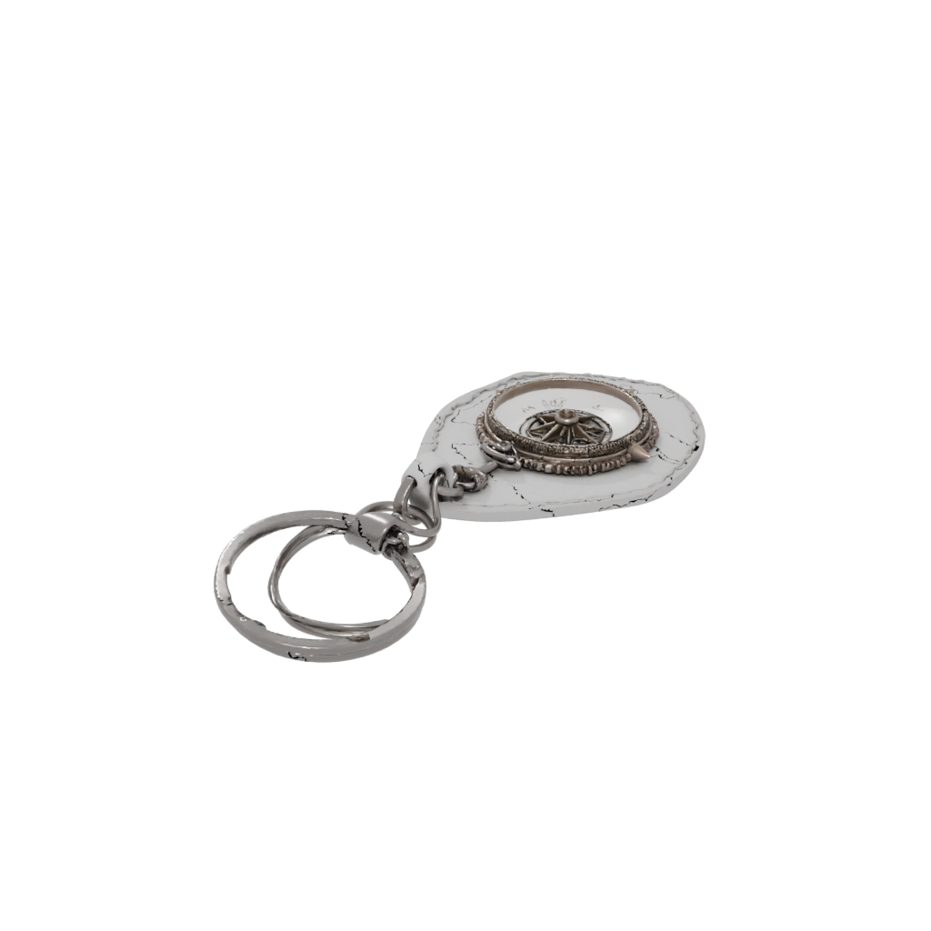 Pastel Compass Charm