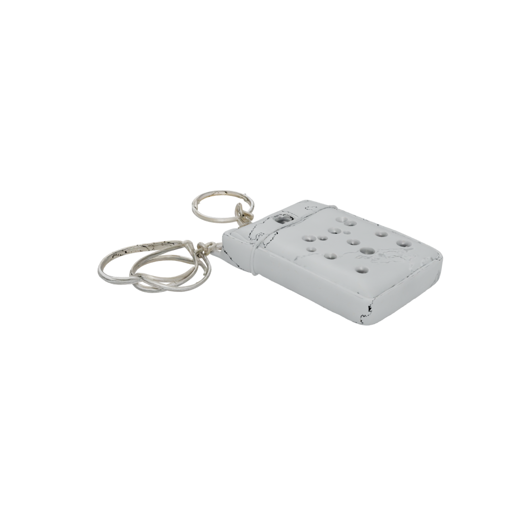 Pastel Dice Holder Keychain
