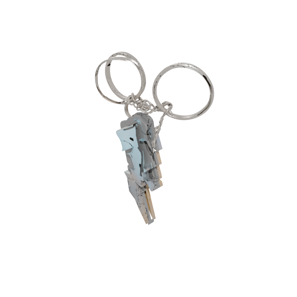 Pastel Lightning Bolt Charm