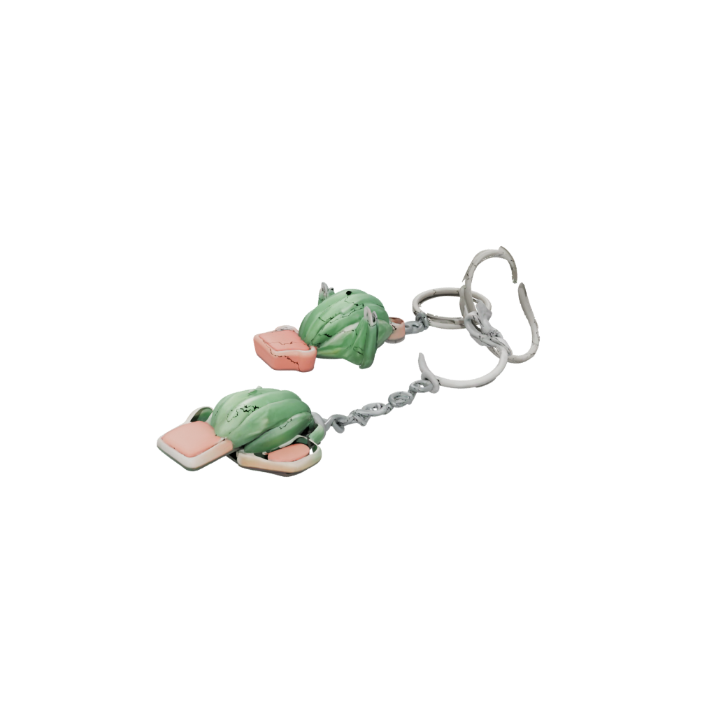 Pastel Mini Cactus Charm