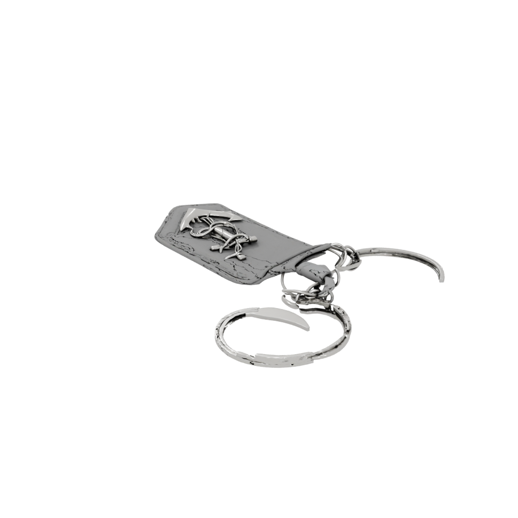 Pastel Layered Anchor Charm