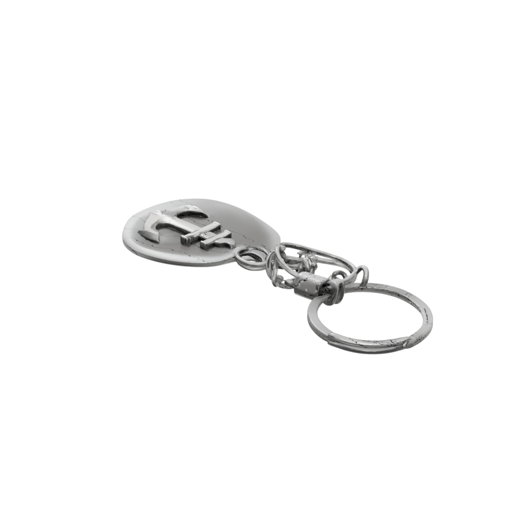 Pastel Outline Anchor Charm