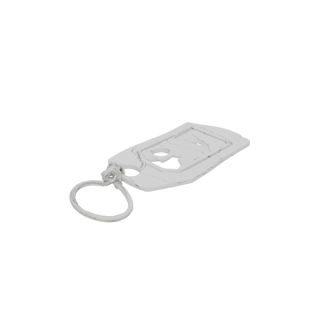 Pastel Outline Bottle Opener Tag