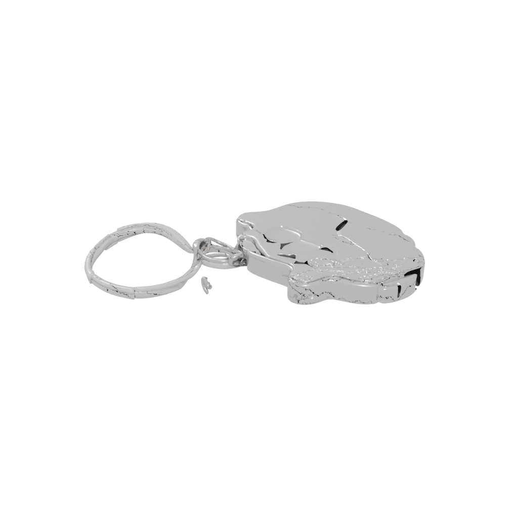 Pastel Outline Paw Print Charm