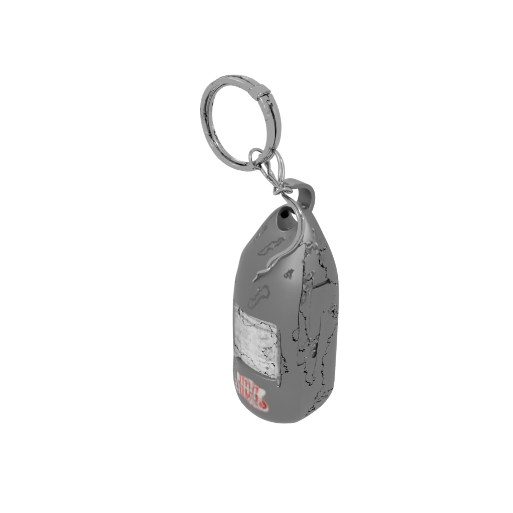 Pastel Outline Whistle Keyfob