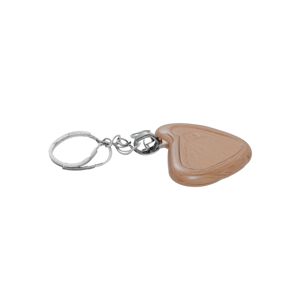 Woodgrain 3D Whistle Keyfob