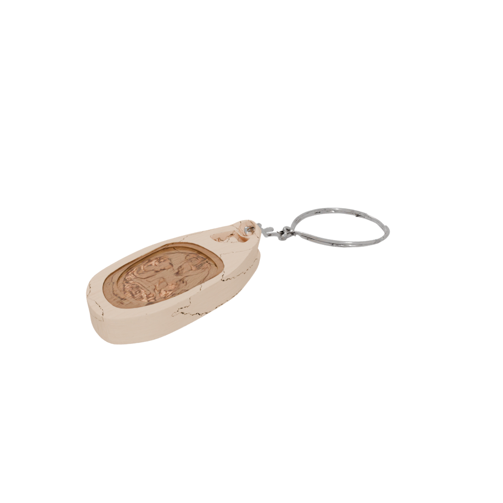 Woodgrain Bottle Opener Tag