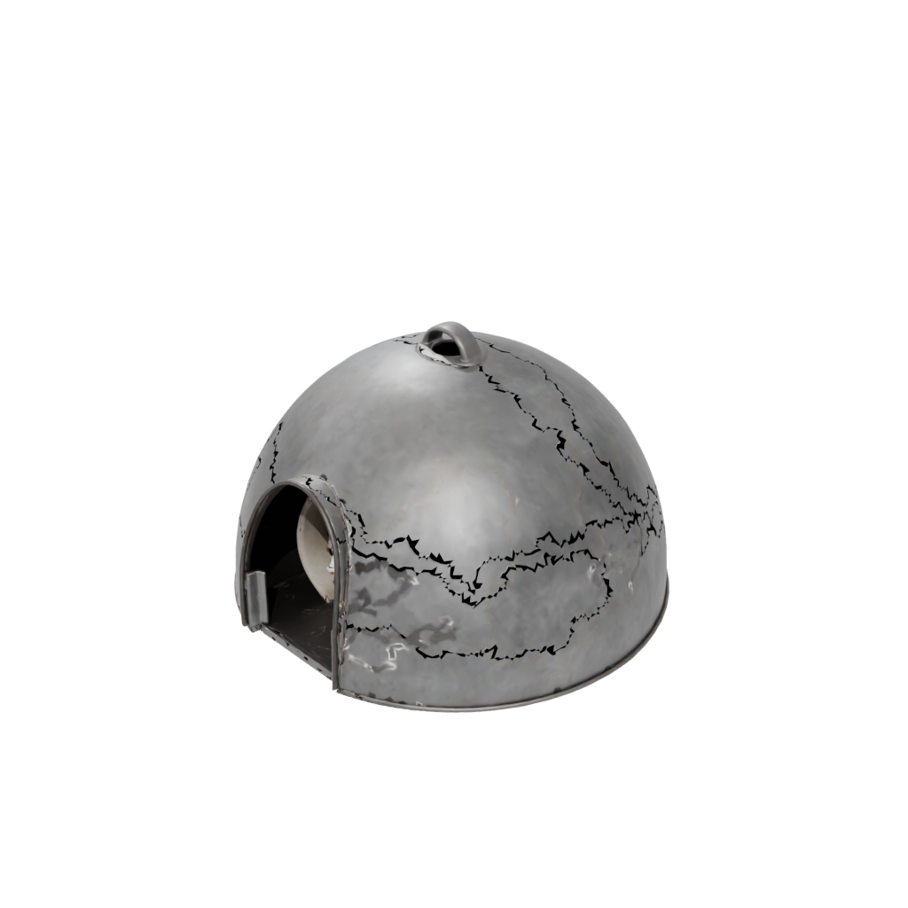 Bronze Modern Small Pet Hideout Dome
