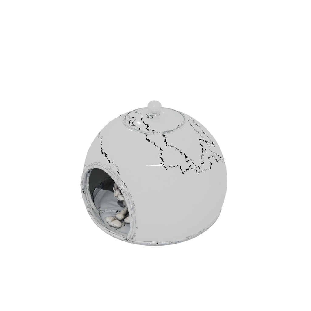 Crystal Small Pet Hideout Dome