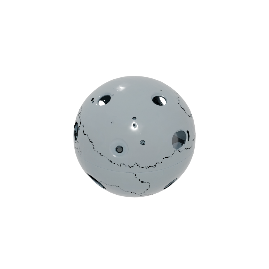 Galaxy Cat Toy Ball With Bell Housing
