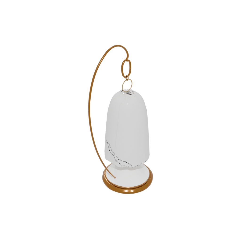 Gold Bird Feeder Dome