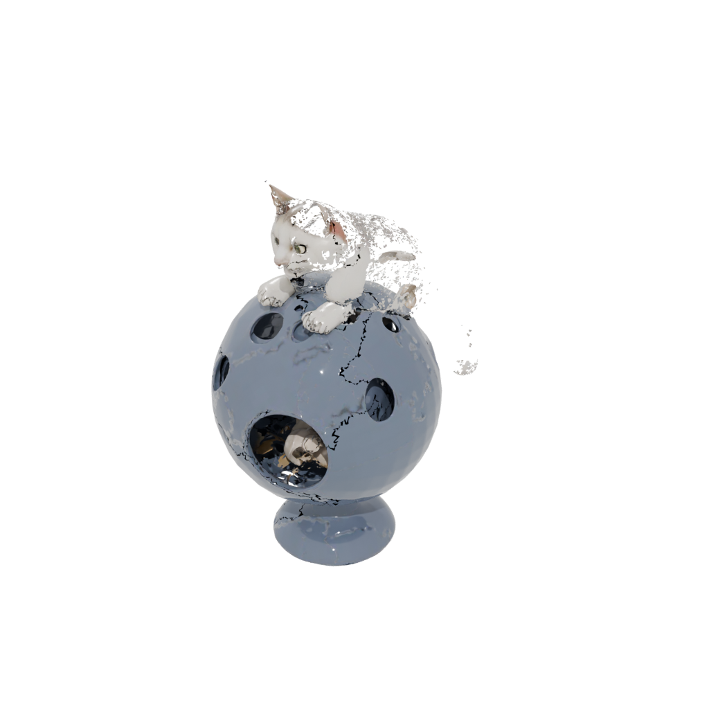 Jumbo Cat Toy Ball With Bell Housing