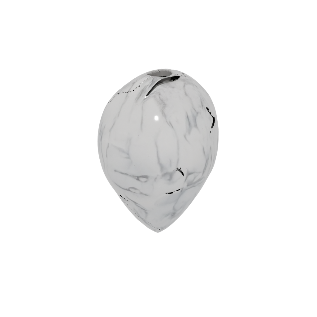 Marble Heavy-Duty Cat Toy Ball With Bell Housing