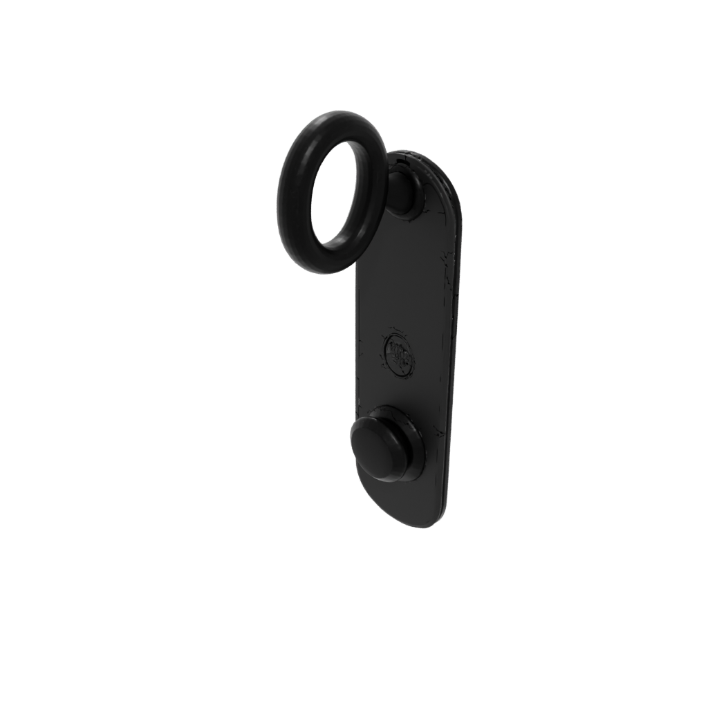 Obsidian Modern Leash Hook Wall Mount