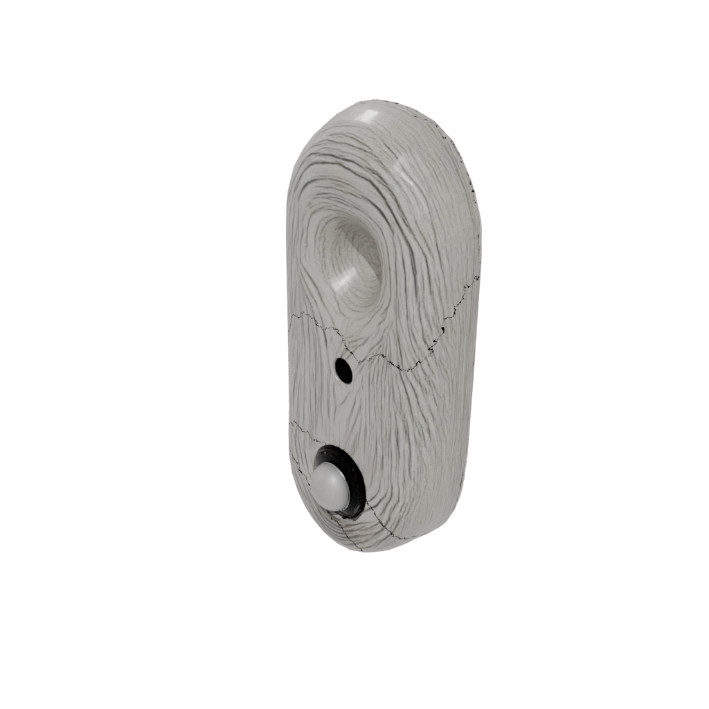Woodgrain Leash Hook Wall Mount