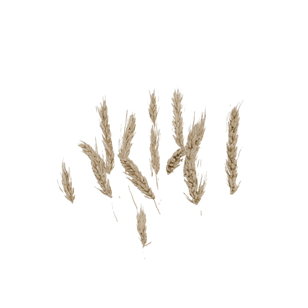 Bronze Harvest Wheat Sheaf — seasonal 3D print model, STL