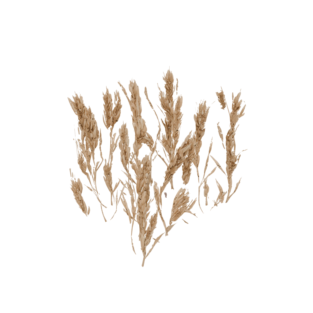 Camo Harvest Wheat Sheaf — seasonal 3D print model, STL