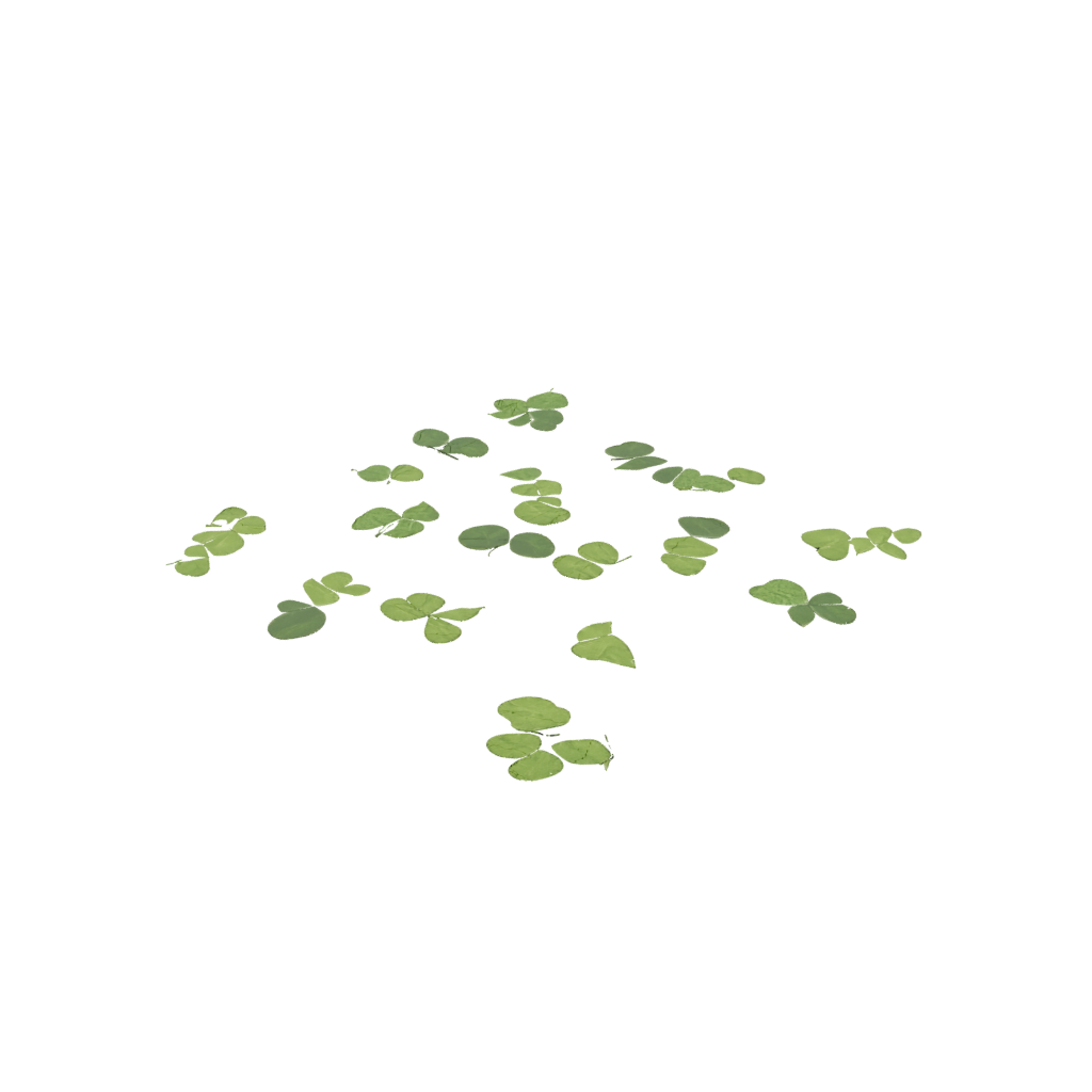 Camo Shamrock Charm — seasonal 3D print model, STL