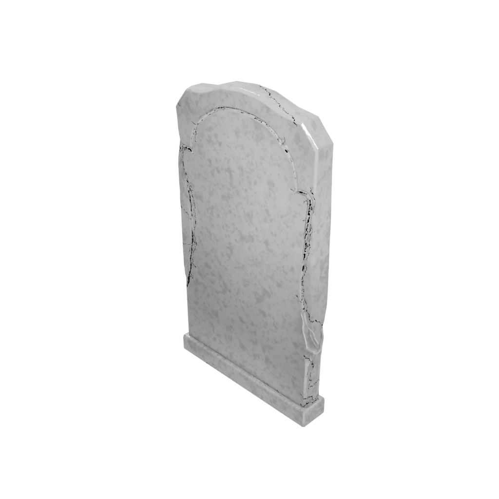 Camo Tombstone Prop Mini — seasonal 3D print model, STL