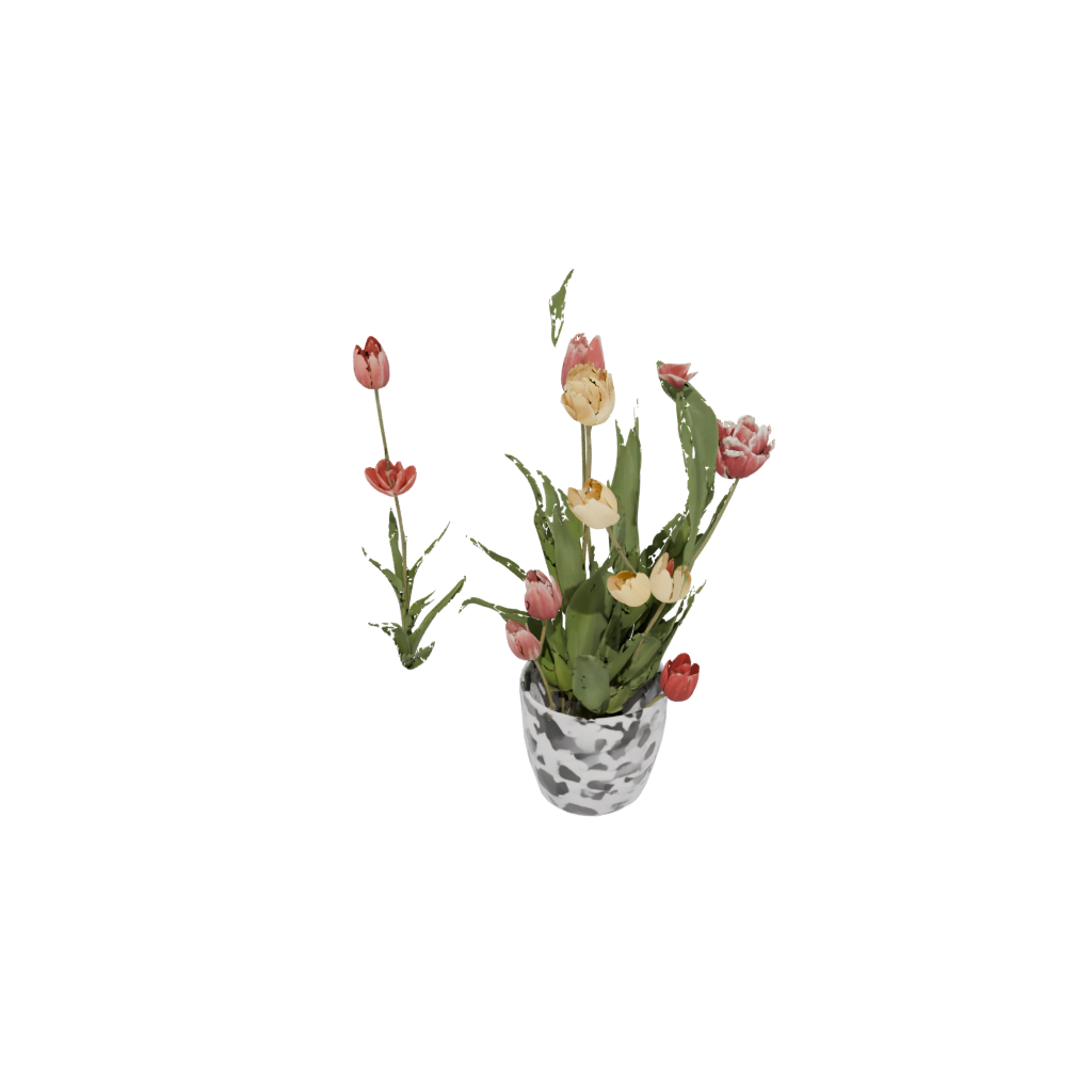 Camo Tulip Planter — seasonal 3D print model, STL