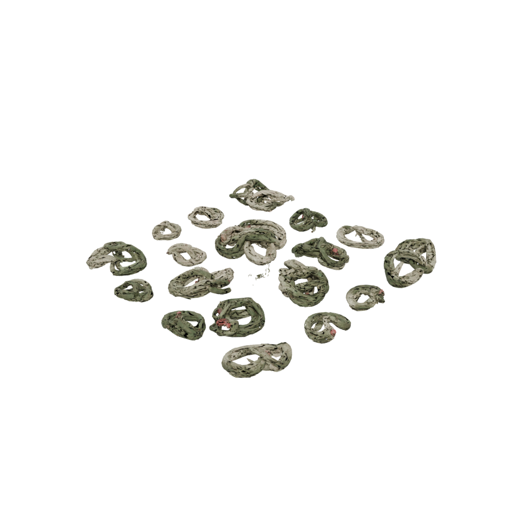 Camo Valentine Love-Knot — seasonal 3D print model, STL
