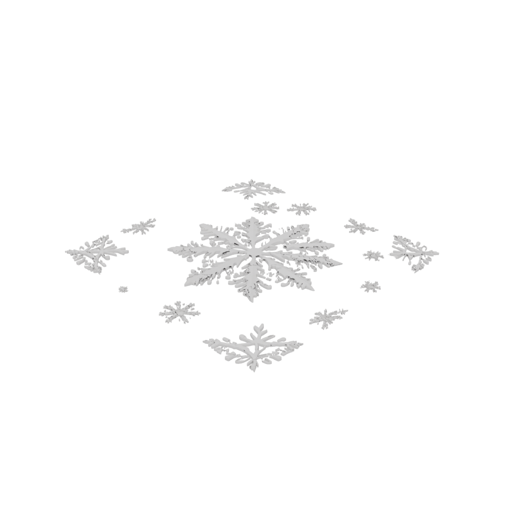 Camo Cute Ornate Snowflake Ornament — seasonal 3D print model, STL