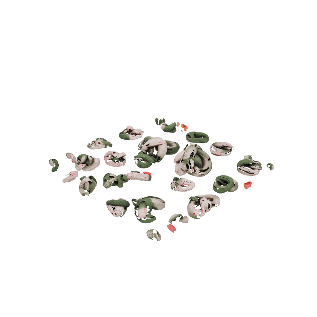 Camo Cute Valentine Love-Knot — seasonal 3D print model, STL