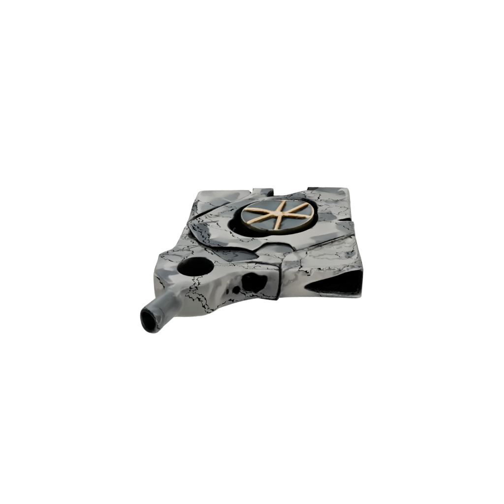 Camo Modern Dreidel Spinner — seasonal 3D print model, STL