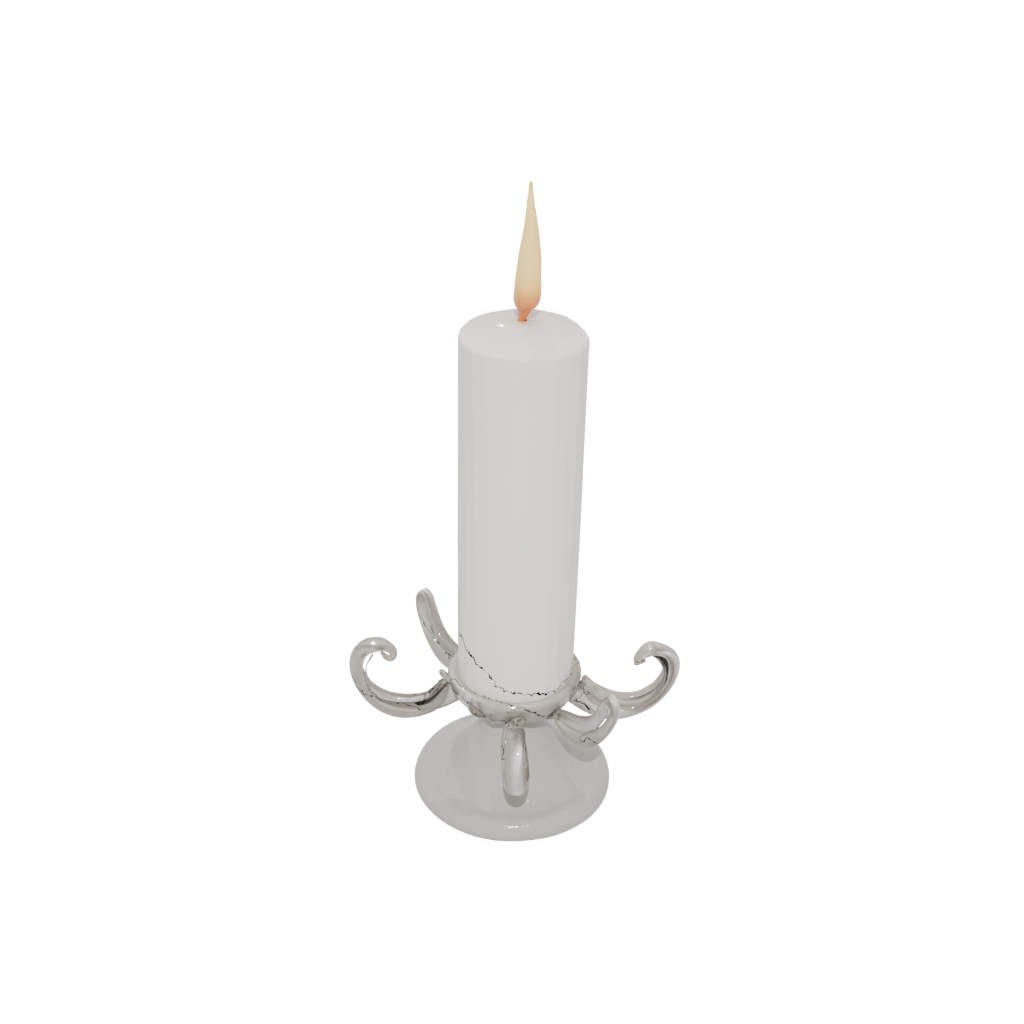 Advent Candle Holder — seasonal 3D print model, STL