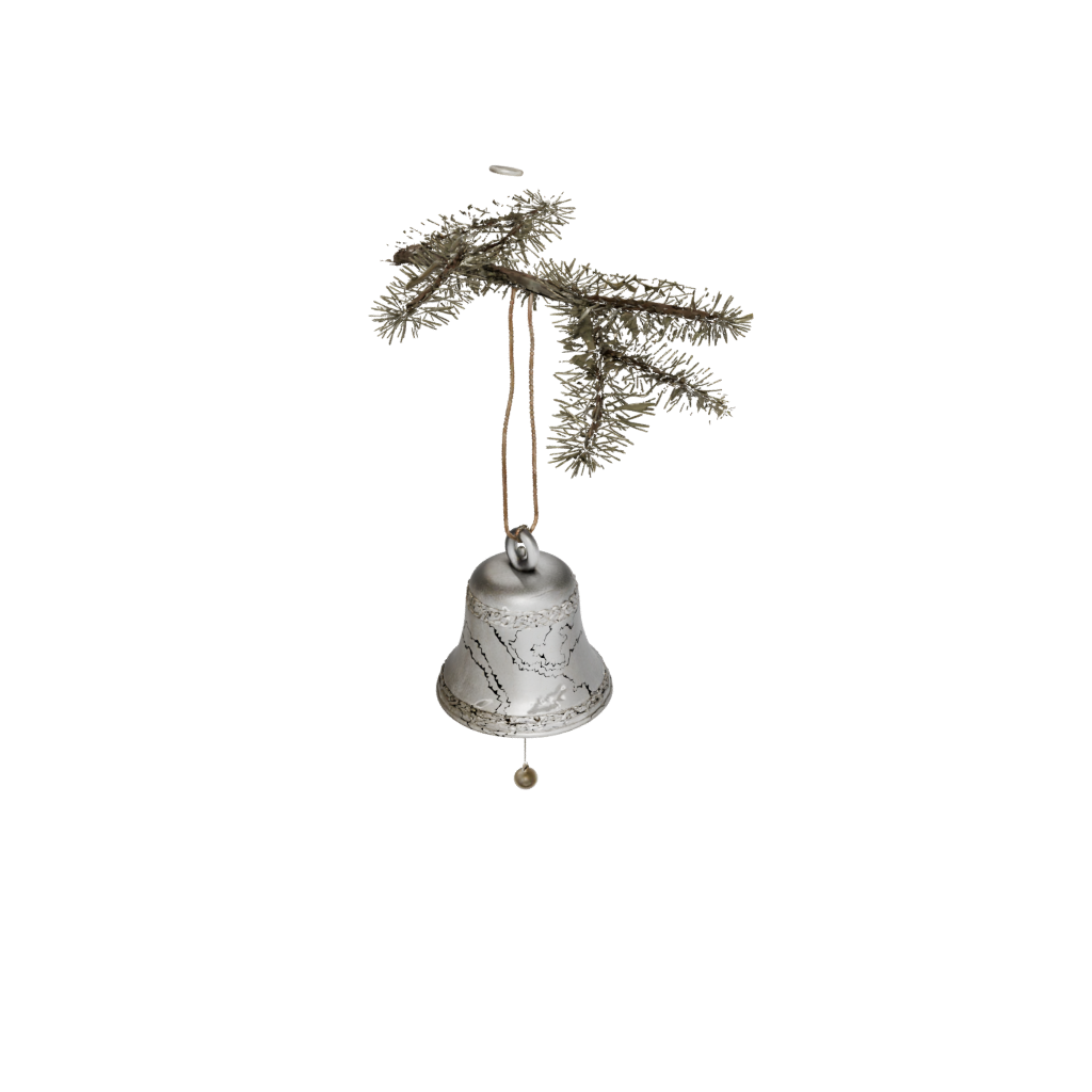 Bell Ornament — seasonal 3D print model, STL